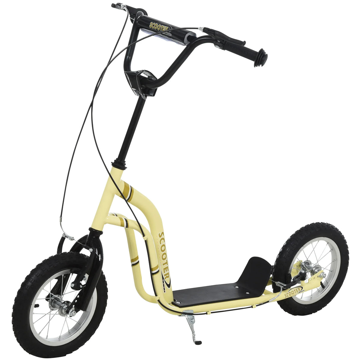 Youth Scooter With Dual Brakes Adjustable 12-Inch Tires - Omega Lifestyles