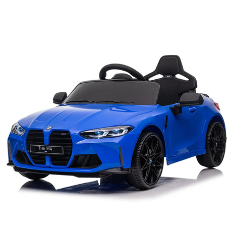 BMW Licensed 12v Kids Ride-On Car With Bluetooth Music - Omega Lifestyles
