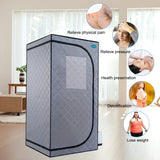 Portable Folding Steam Sauna Tent With Remote Control - Omega Lifestyles