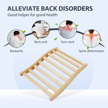 Ergonomic S-Shape Canadian Hemlock Wood Sauna Backrest - Omega Lifestyles