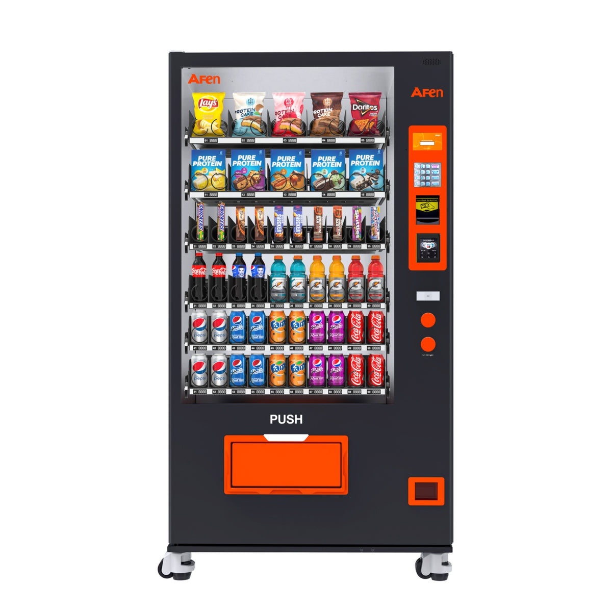 Refrigerated Large Capacity Snack And Drink Vending Machine