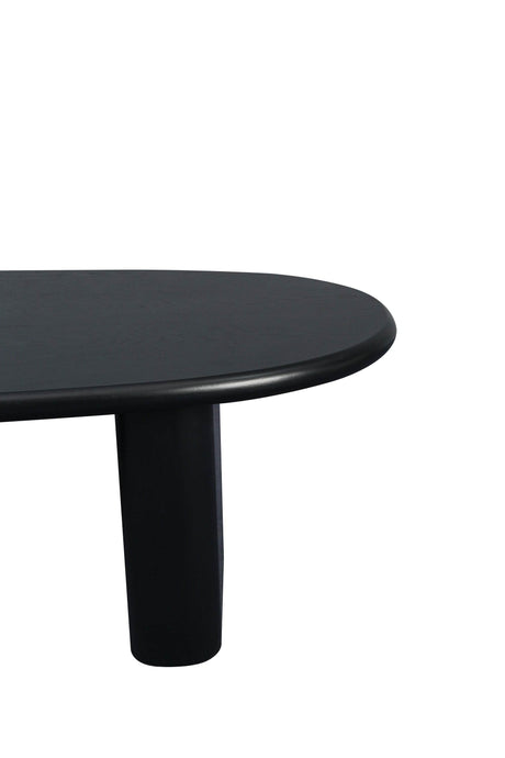 51-Inch Oval Tapered Tabletop MDF Coffee Table - Sleep Galleria