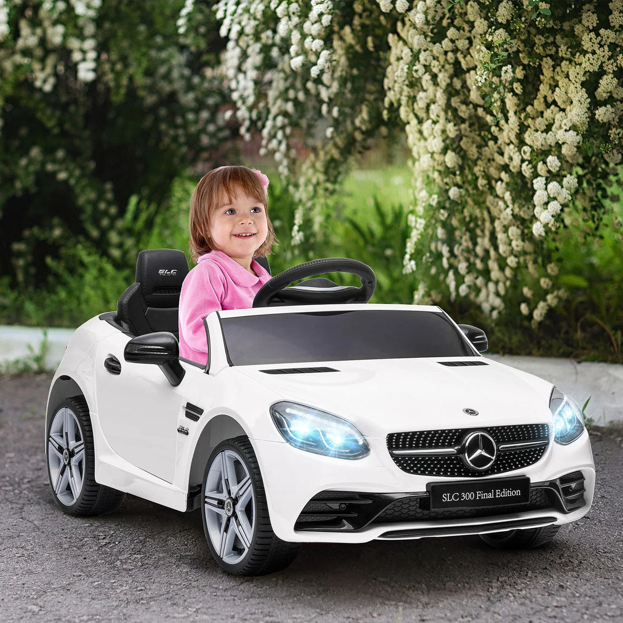 Mercedes SLC 300 Kids Electric Ride-On Car - Omega Lifestyles