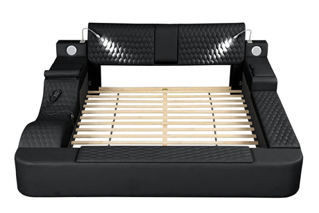 Remote-Controlled Massage Chaise Lounge Bed Frame - Omega Lifestyles