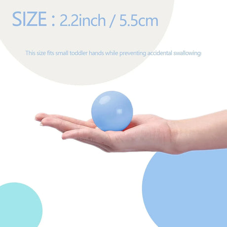 Set of 200 BPA-Free Phthalate-Free Durable Plastic Balls - Omega Lifestyles