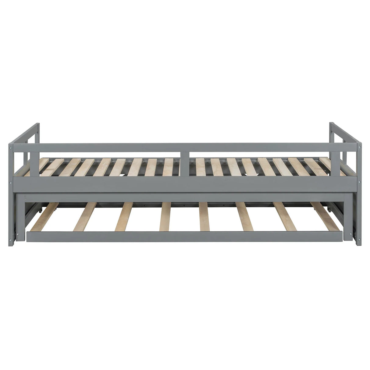 Twin Extending Solid Wood Daybed With Pull-Out Trundle - Omega Lifestyles