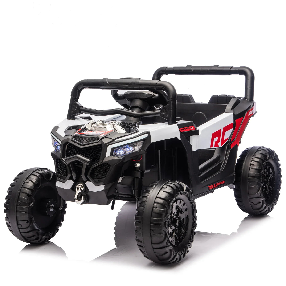 12V Kids Ride On Electric UTV With LED Lights and Music - Omega Lifestyles