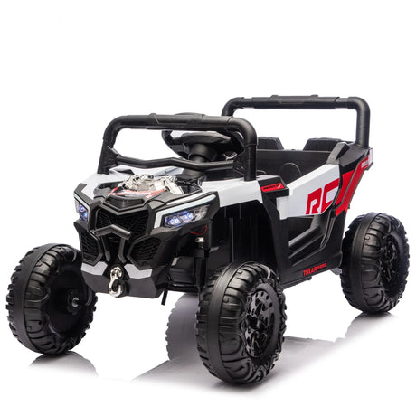 12V Kids Ride On Electric UTV With LED Lights and Music - Omega Lifestyles