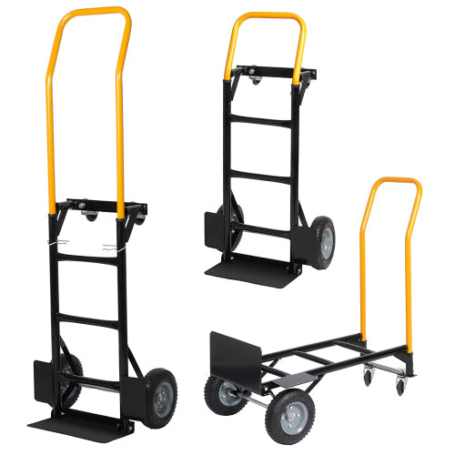 Heavy Duty Dual Purpose 2 Wheel Hand Truck Dolly Cart