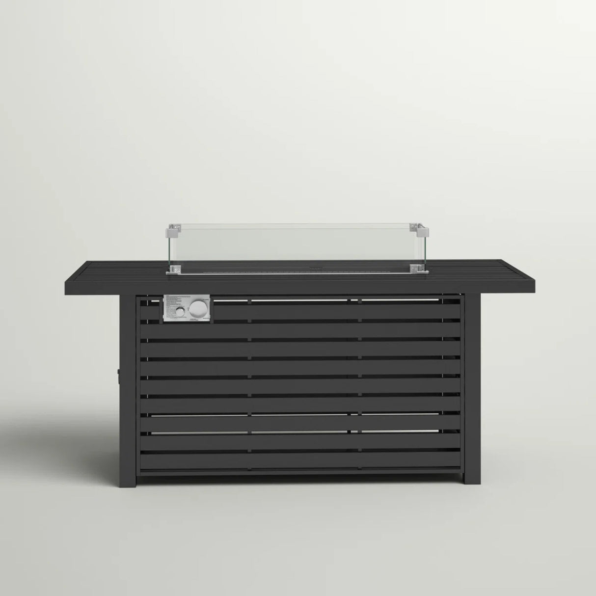 Steel Propane Outdoor Fire Pit Table With Lid