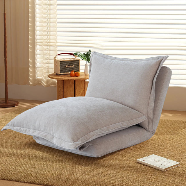 Adjustable Multi-Position Floor Sofa Chair With Foam Padding - Omega Lifestyles