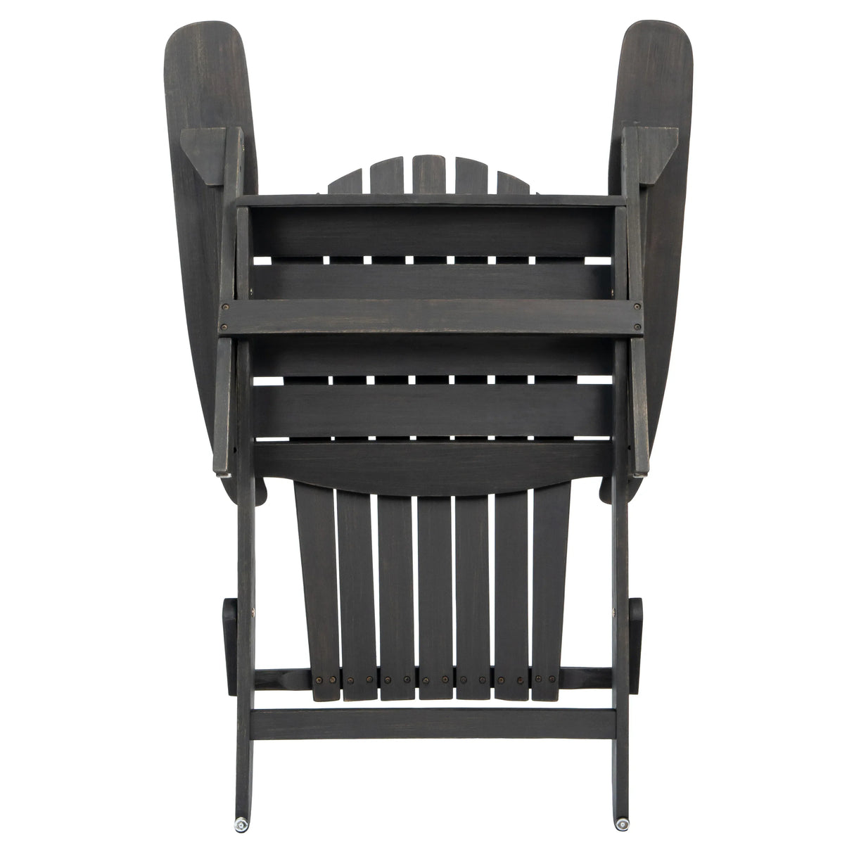 Acacia Wood Foldable Rustic Outdoor Adirondack Chair - Omega Lifestyles