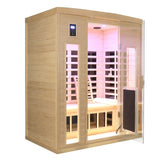Low EMF Three Person Far Infrared Sauna Room - Omega Lifestyles