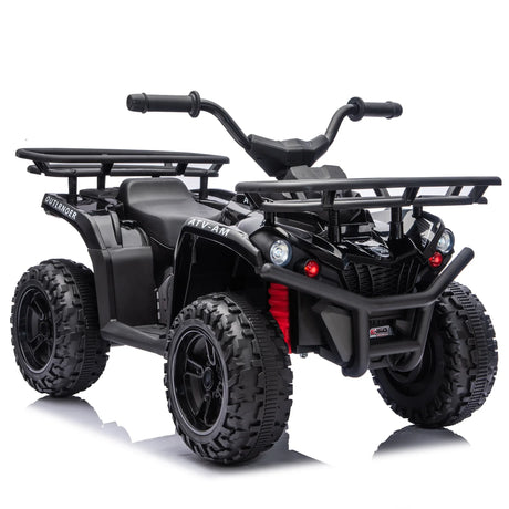 24V High-Power Kids Ride-On ATV With Storage Racks - Omega Lifestyles