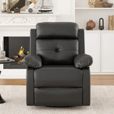 Small Space Swivel Rocker Recliner Chair With Metal Frame - Omega Lifestyles