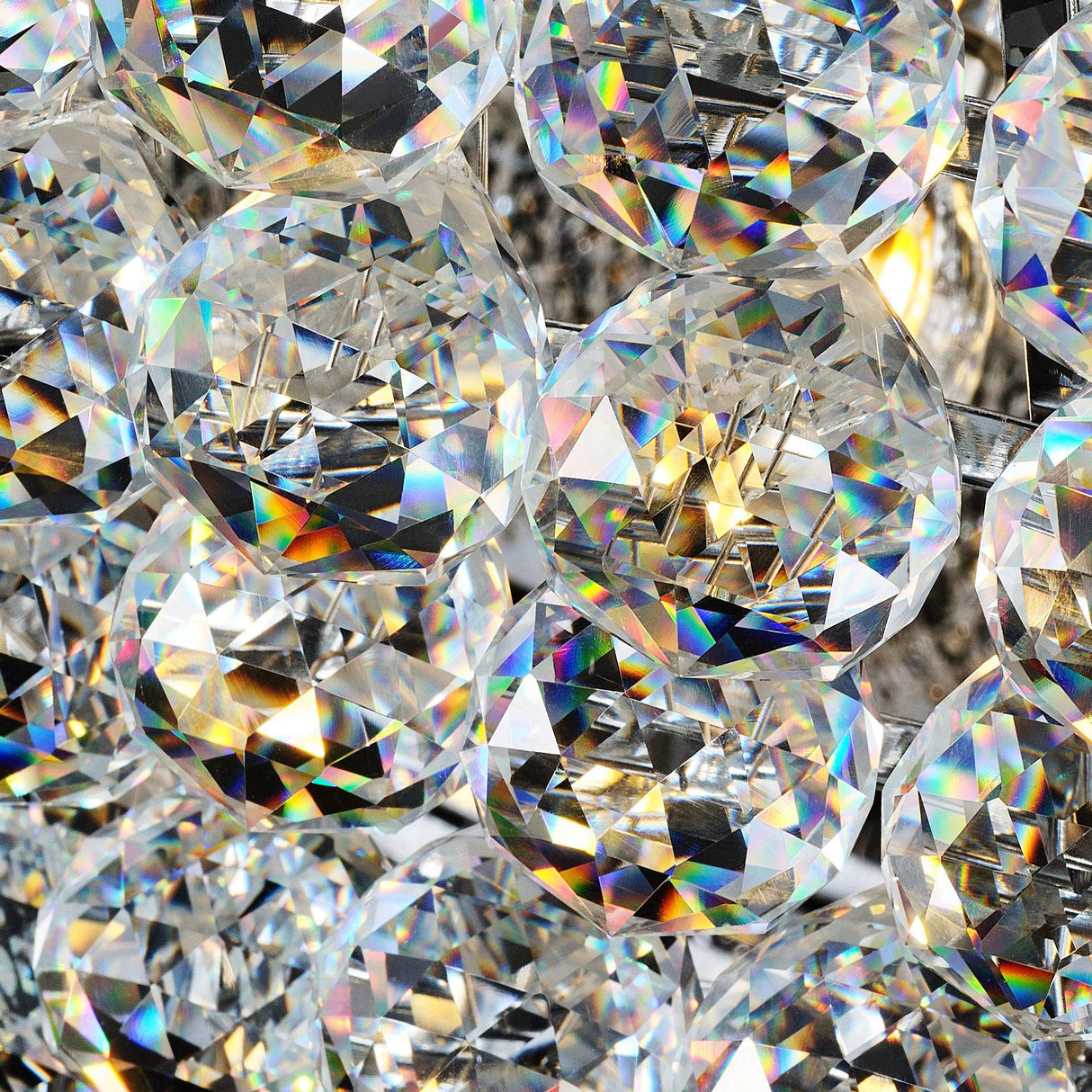 32-Inch French Empire Crystal Chandelier With 27 LED Lights - Omega Lifestyles