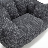 Chenille Foam Bean Bag Chair For Adults - Omega Lifestyles