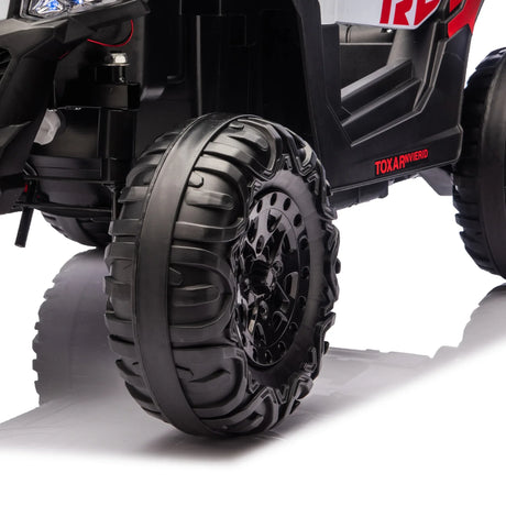 12V Kids Ride On Electric UTV With LED Lights and Music - Omega Lifestyles