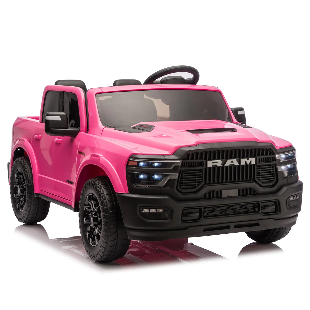 Officially Licensed Dodge RAM 24V 2-Seater Kids Ride On Truck - Omega Lifestyles