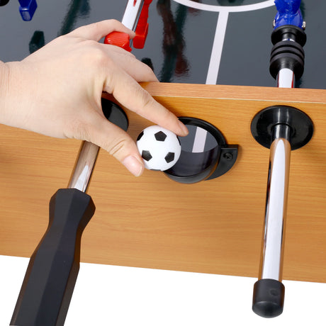 54-Inch Hurricane MDF Steel Foosball Table With Accessories - Omega Lifestyles