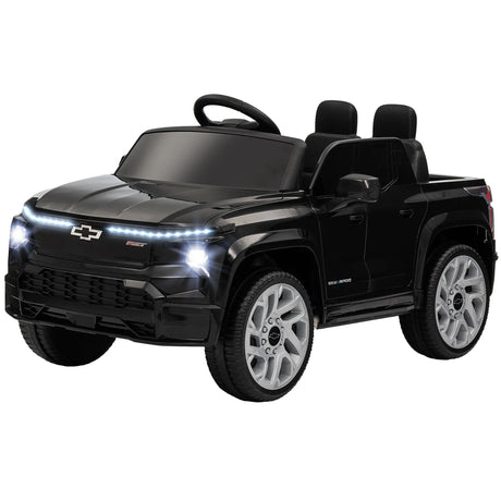 12V Licensed Chevrolet Silverado Kids Electric Ride-On Car - Omega Lifestyles