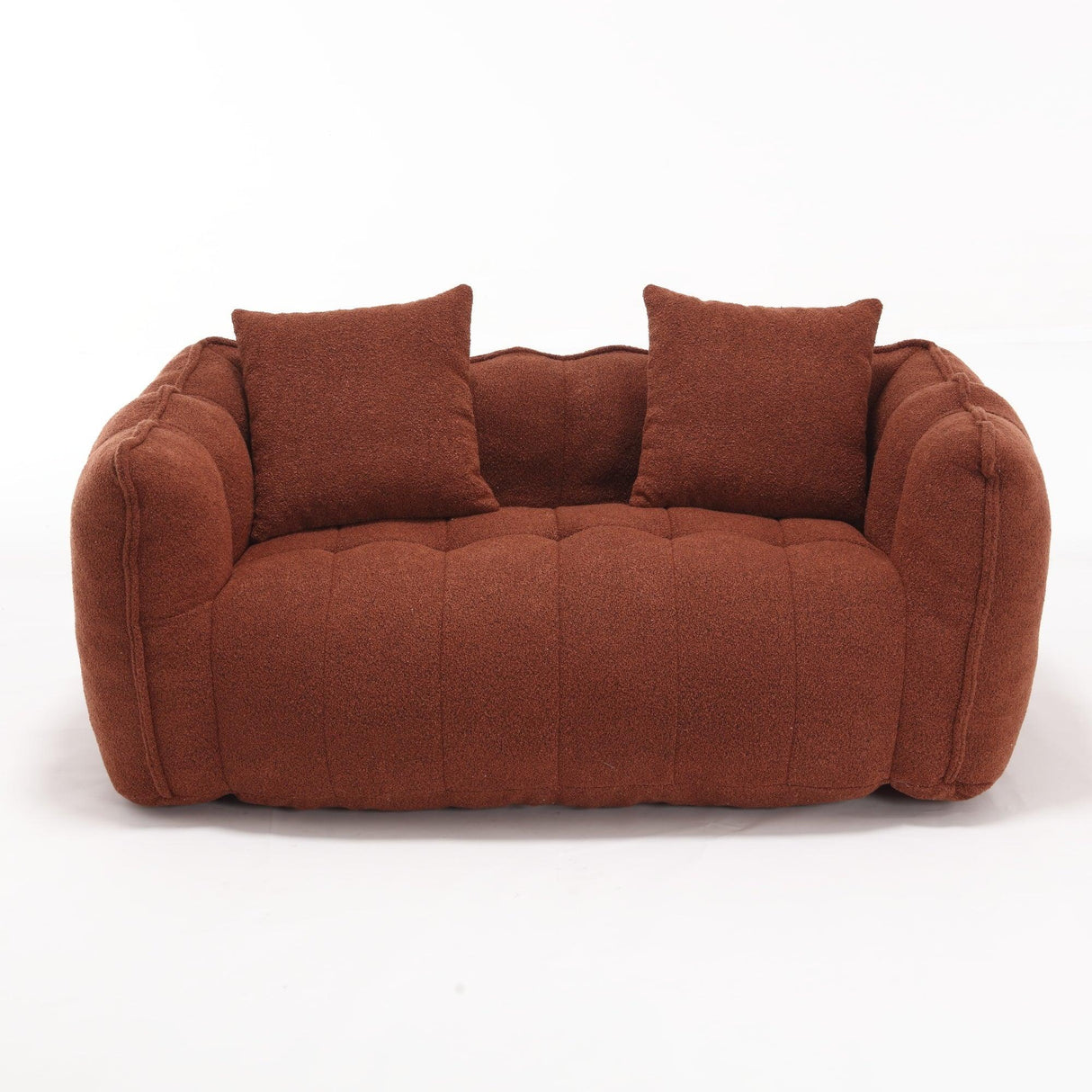 Cozy Chenille Bean Bag Chair With Foam Core - Omega Lifestyles