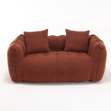 Cozy Chenille Bean Bag Chair With Foam Core - Omega Lifestyles