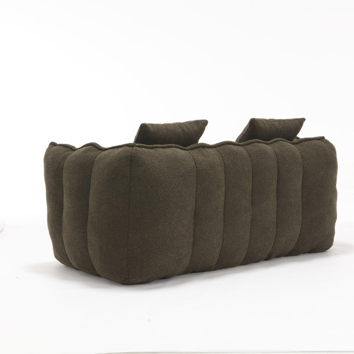 Chenille Twin Cozy Bean Bag Chair With Foam Core - Omega Lifestyles