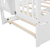 Twin Solid Wood Daybed With Trundle and Side Tables - Omega Lifestyles