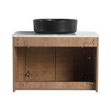 30-Inch Wall-Mounted Bathroom Vanity With Ceramic Sink - Omega Lifestyles