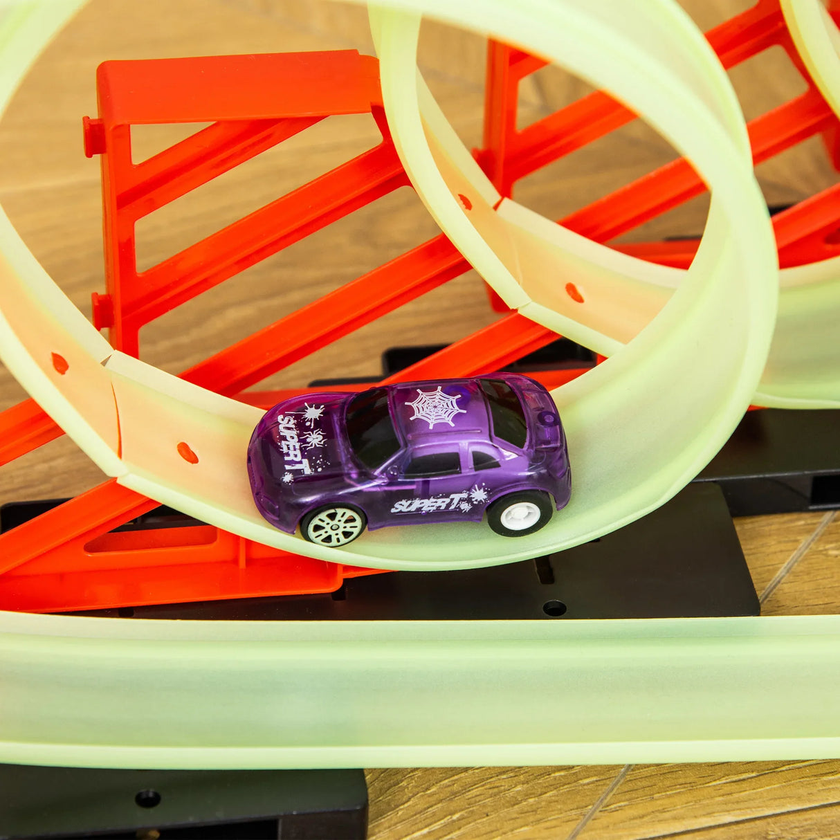 Luminous Glow-in-the-Dark Track Builder Toy Set - Omega Lifestyles