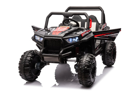 Electric Four-Wheel Drive Kids Ride-On Car With Leather Seat - Omega Lifestyles