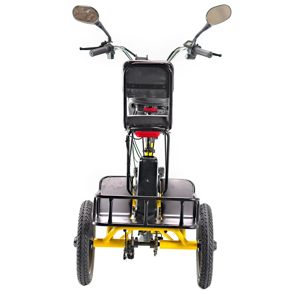 Foldable 350W Electric Adult Two-Seat Tricycle - Omega Lifestyles