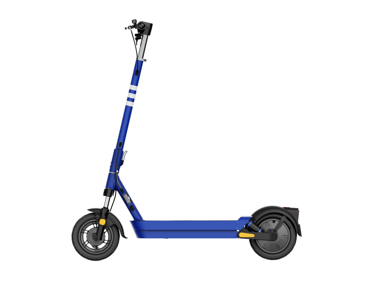 Dual Suspension Electric Scooter With Hydraulic Shock Absorbers