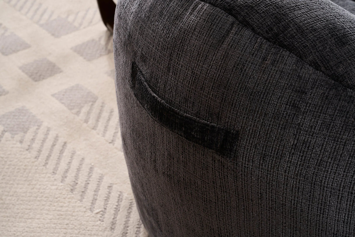 Extra Soft Chenille Memory Foam Bean Bag Chair - Omega Lifestyles