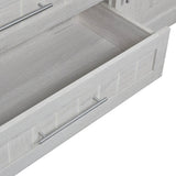 Classic White Solid Wood 4 Door Wardrobe With Drawers - Omega Lifestyles