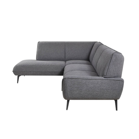 Large Soft Combination Sofa With Two-Tone Fabric - Omega Lifestyles