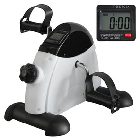 Mini Exercise Bike With LED Display And Instep Strap - Omega Lifestyles