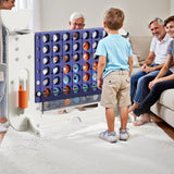 4-in-1 Adjustable Height Multi-Game Set With Mesh Bag - Omega Lifestyles
