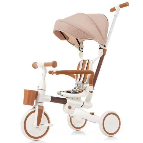 7-in-1 Multifunctional Adjustable Push Toddler Tricycle - Omega Lifestyles