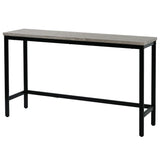 4-Piece Gray Counter Height Dining Table Set With Stools - Omega Lifestyles