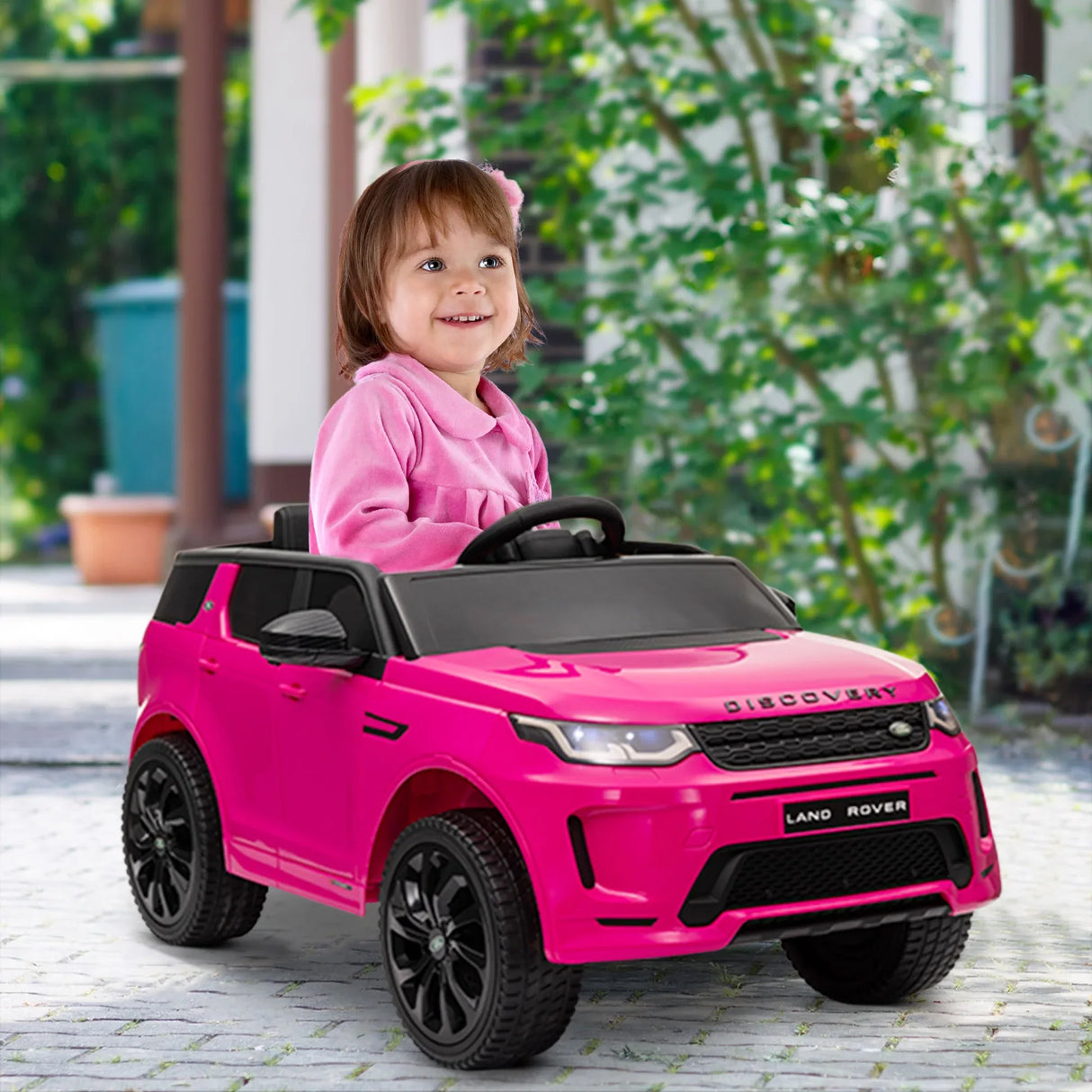 12V Licensed Land Rover Discovery Sport Kids Ride-On Car - Omega Lifestyles