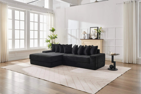 Corduroy 3-in-1 Convertible Foldable Floor Sofa Bed - Omega Lifestyles