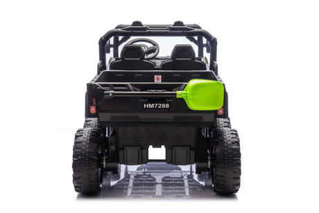24V 2-Seater 6-Wheel Electric Ride On Dump Truck - Omega Lifestyles