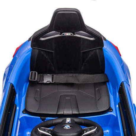 BMW Licensed 12v Kids Ride-On Car With Bluetooth Music - Omega Lifestyles