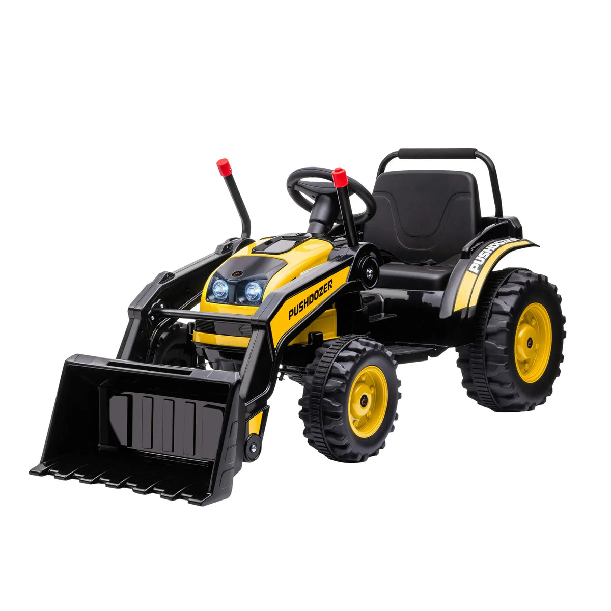 Battery Powered Kids Ride-On Excavator Truck With Safety Belt - Omega Lifestyles
