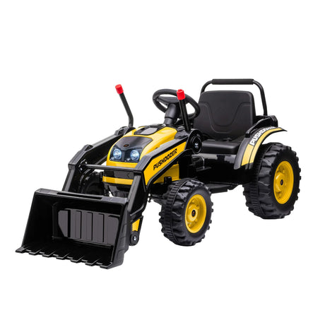 Battery Powered Kids Ride-On Excavator Truck With Safety Belt - Omega Lifestyles