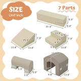 Indoor Foam Climber Play Set Soft Safe Toddlers Toy - Omega Lifestyles