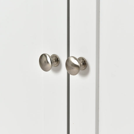 Rolling Mobile Kitchen Island With Solid Wood Top And Storage Cabinet - Omega Lifestyles