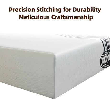 Medium 12-Inch Plush Foam Queen Mattress - Omega Lifestyles